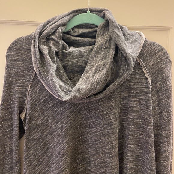 Free People Beach Cowl Neck Sweatshirt - Picture 5 of 6
